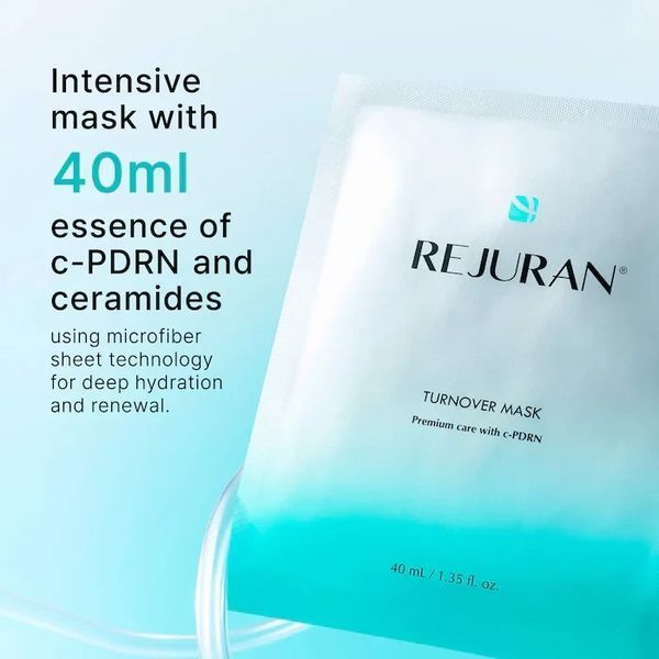 Восстанавливающая маска с полинуклеотидами и церамидами Rejuran Turnover Mask 1 шт 3000755970 фото