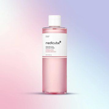 Антивіковий тонер з пептидами MEDICUBE PDRN Pink Peptide Toner, 250 мл 2669738425 фото