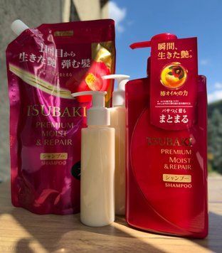 Інтенсивно зволожуючий преміум шампунь TSUBAKI Premium Moist & Repair Shampoo, 100 мл moistsh100 фото