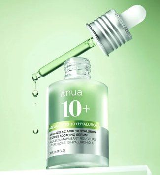 Сироватка з азелаїновою кислотою Anua Azelaic Acid 10 Hyaluron Redness Soothing Serum 30 ml 2619441924 фото