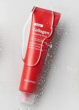 Маска-плівка з ліфтинг-ефектом з колагеном Medi peel Red Lacto Collagen Wrapping Mask, 70 мл 8809409342504 фото
