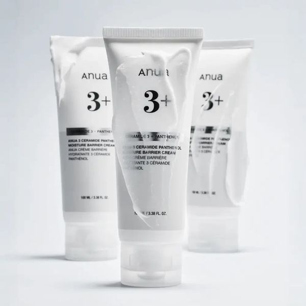 Увлажняющий барьерный крем для лица Anua 3 Ceramide Panthenol Moisture Barrier Cream с церамидами и пантенолом, 100 мл 3030298655 фото