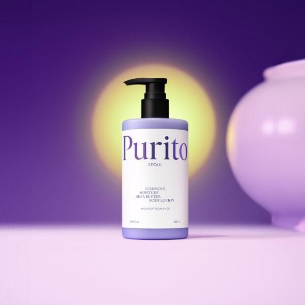 Зволожувальний лосьйон для тіла Purito Seoul Luminous Moisture Shea Butter Body Lotion Midnight Romance, 300 ml 3038861869 фото