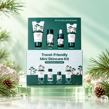 Набір мініверсій для заспокоєння та відновлення шкіри Round Lab Pine Calming Cica Trial Kit 80 ml 2546971942 фото