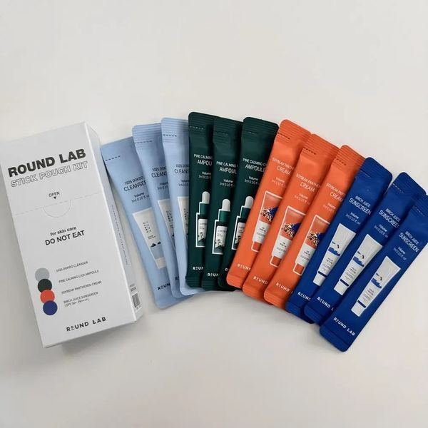 Набiр мініатюр ROUND LAB Stick Pouch Kit 2744975768 фото