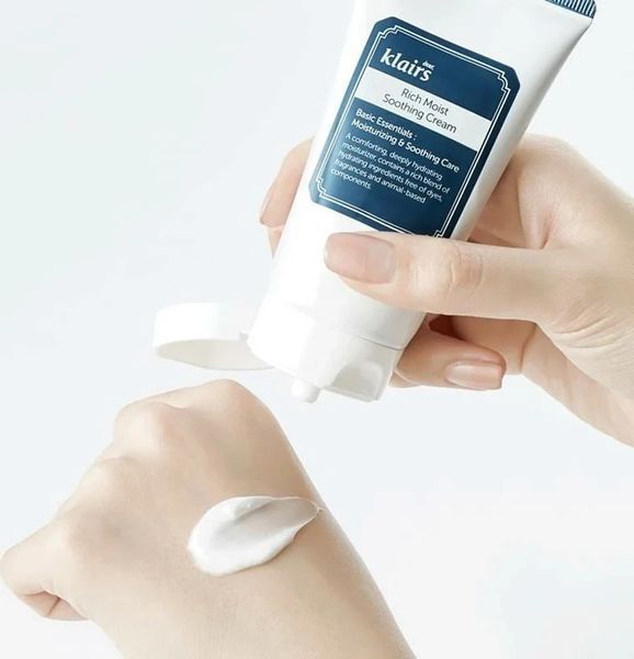 Крем для глибокого зволоження шкіри Dear, Klairs Rich Moist Soothing Cream 80 ml 2890458469 фото