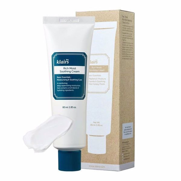 Крем для глибокого зволоження шкіри Dear, Klairs Rich Moist Soothing Cream 80 ml 2890458469 фото