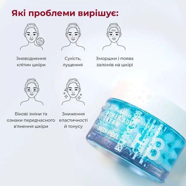 Капсульный увлажняющий крем для лица MEDI-PEEL Power Aqua Cream 50 ml 2831201394 фото