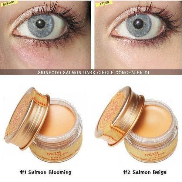 Консилер з екстрактом лососевої ікри Skinfood Salmon Dark Circle Concealer Cream 2 Beige натуральний 10g 2831202677 фото