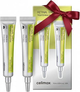 Набор кремов бустеров с ретиналем для упругости и лифтинга кожи Celimax Retinal Shot Tightening Booster Duo Set (2&times;15 ml) 2835831614 фото