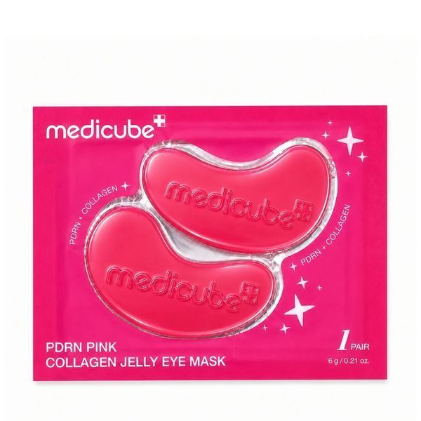 Гидрогелевые патчи для кожи вокруг глаз с PDRN и коллагеном Medicube PDRN Pink Collagen Jelly Eye Mask, 1 пара 3188550635 фото