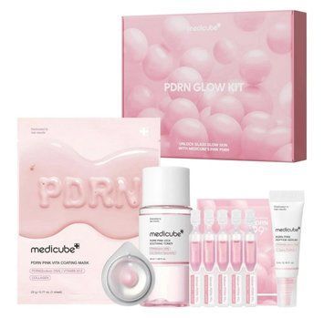 Набір косметики Medicube PDRN Pink Glow Kit Toner Serum Cream Mask 2793905589 фото
