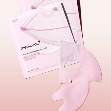 Гидрогелева маска з PDRN і колагеном Medicube PDRN Pink Collagen Gel Mask 2623472569 фото