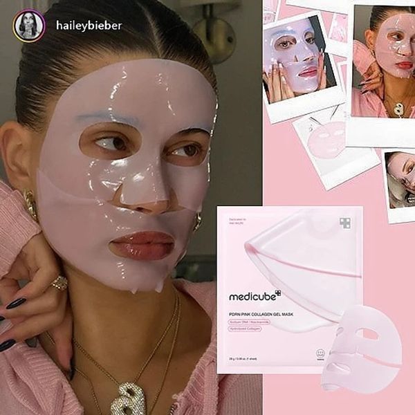 Гидрогелева маска з PDRN і колагеном Medicube PDRN Pink Collagen Gel Mask 2623472569 фото