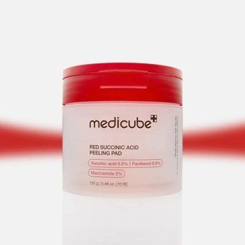 Пілінг педи тонер для обличчя Medicube Red Succinic Acid Peeling Pad 70 шт 2701134170 фото
